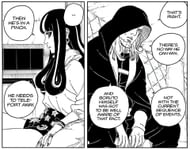Eida and Kashin Koji as seen in Boruto: Two Blue Vortex (Image via Shueisha)